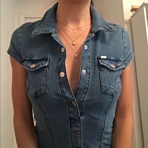 Cute jean style dress